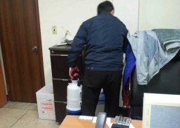 오산시 .시설공단 소독실시