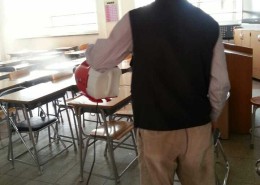 ** 중학교 방역 소독2